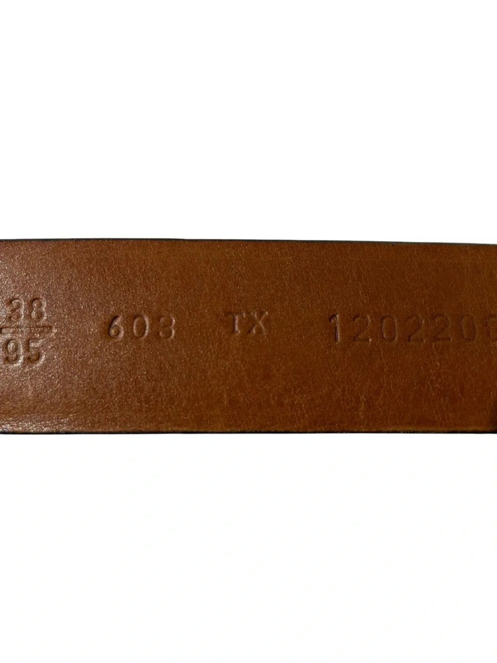 Trafalgar Glove Leather Mens Belt Sz 38 BROWN Silver Buckle Made In USA CLASSIC